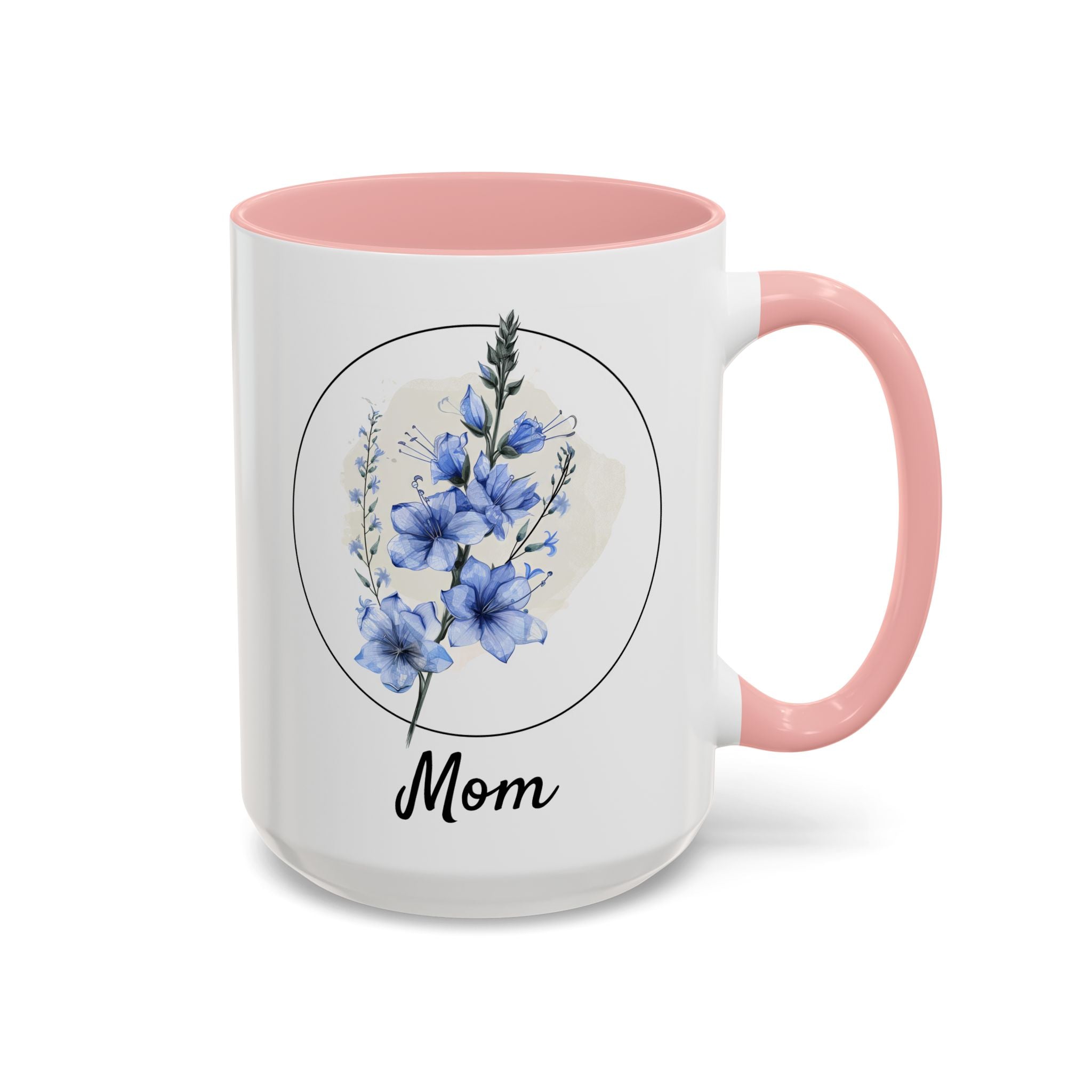 July Larkspur, Personalized Birth Month Mug-Mug-Wild Pour