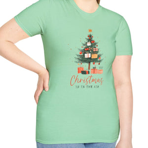 Christmas is in the Air Tee-Adult Tees-Wild Pour