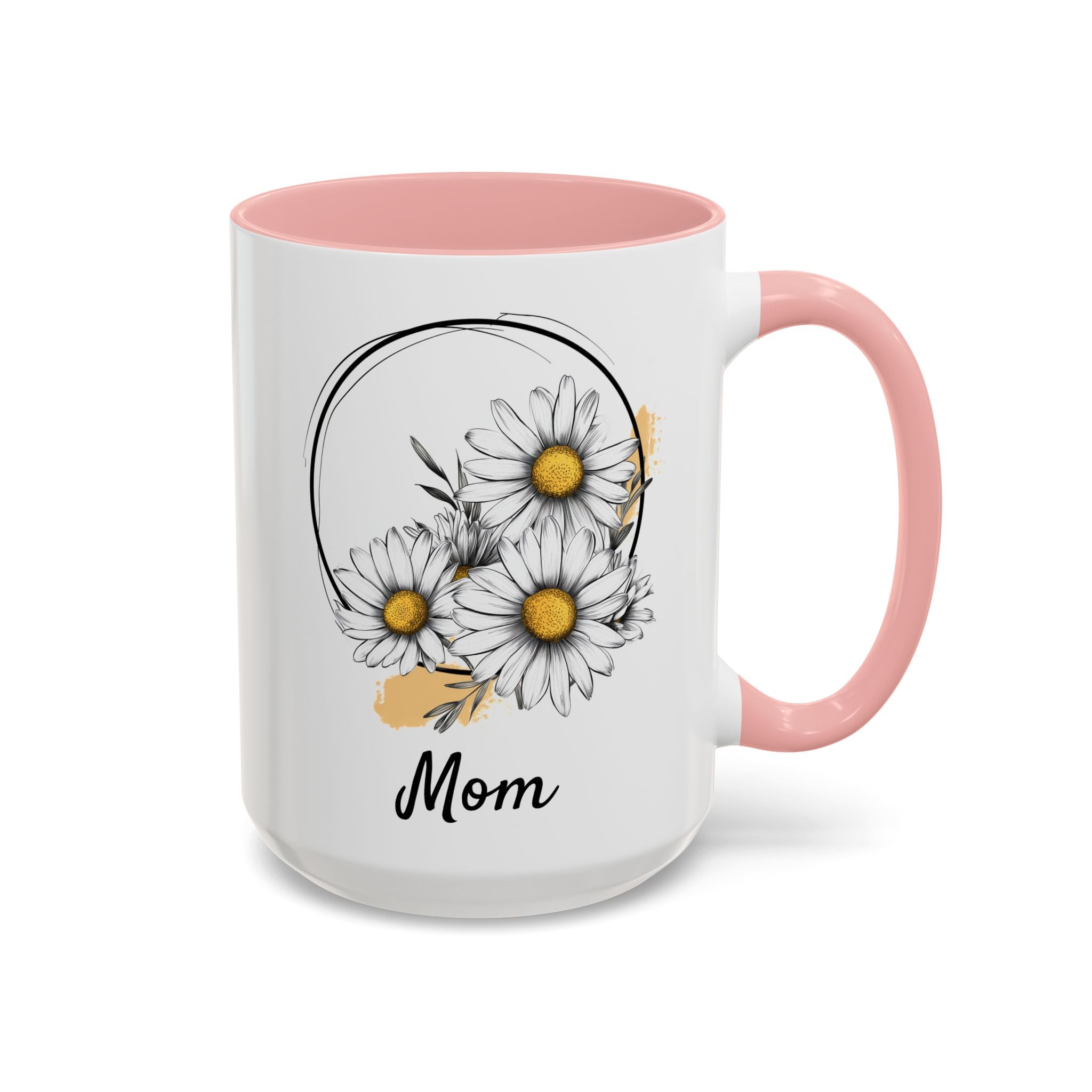 April Daisy, Personalized Birth Month Mug-Mug-Wild Pour