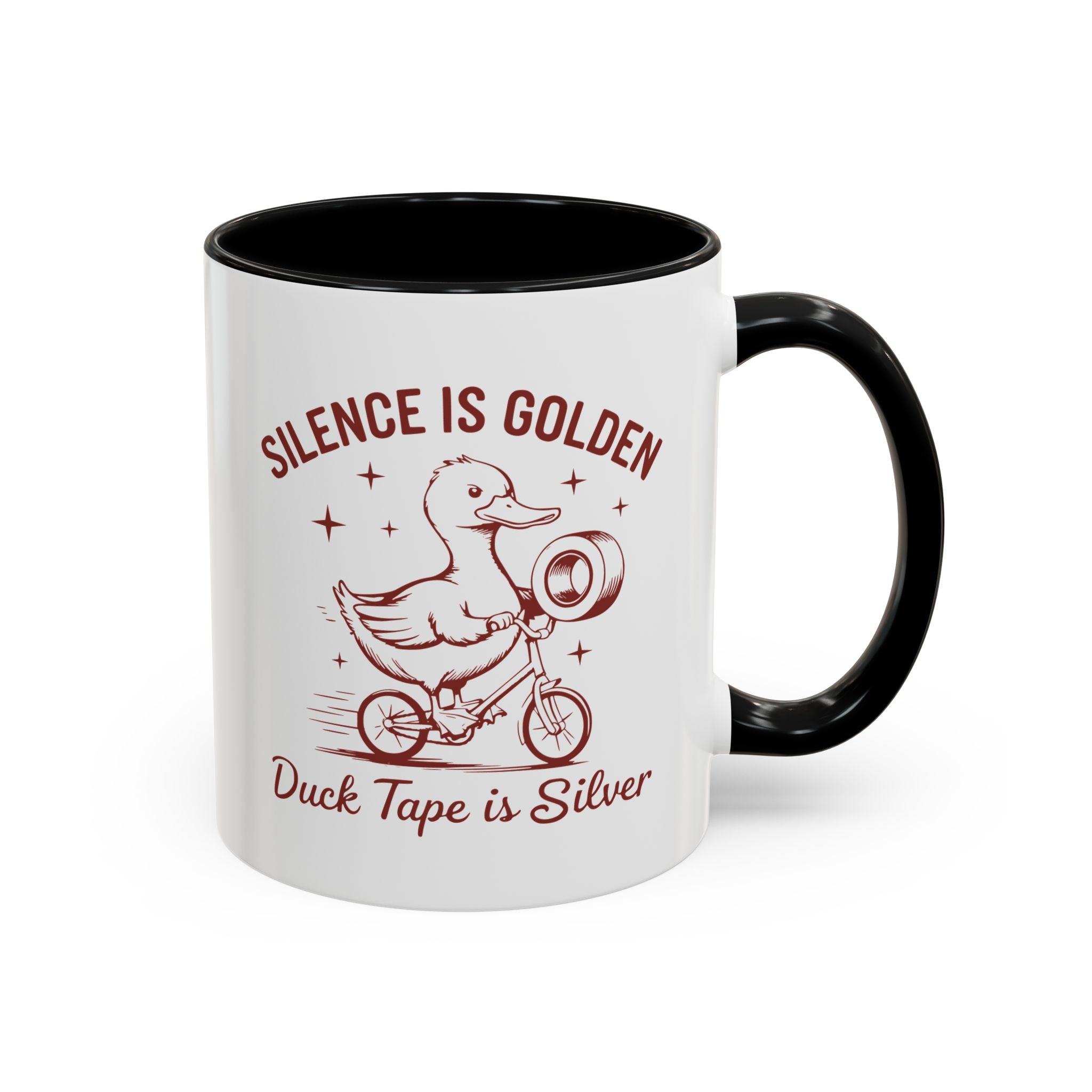 Silence is Golden, Duck Tape is Silver Mug