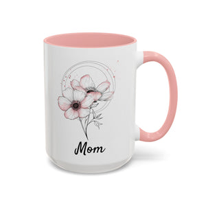 October Cosmos, Personalized Birth Month Mug-Mug-Wild Pour