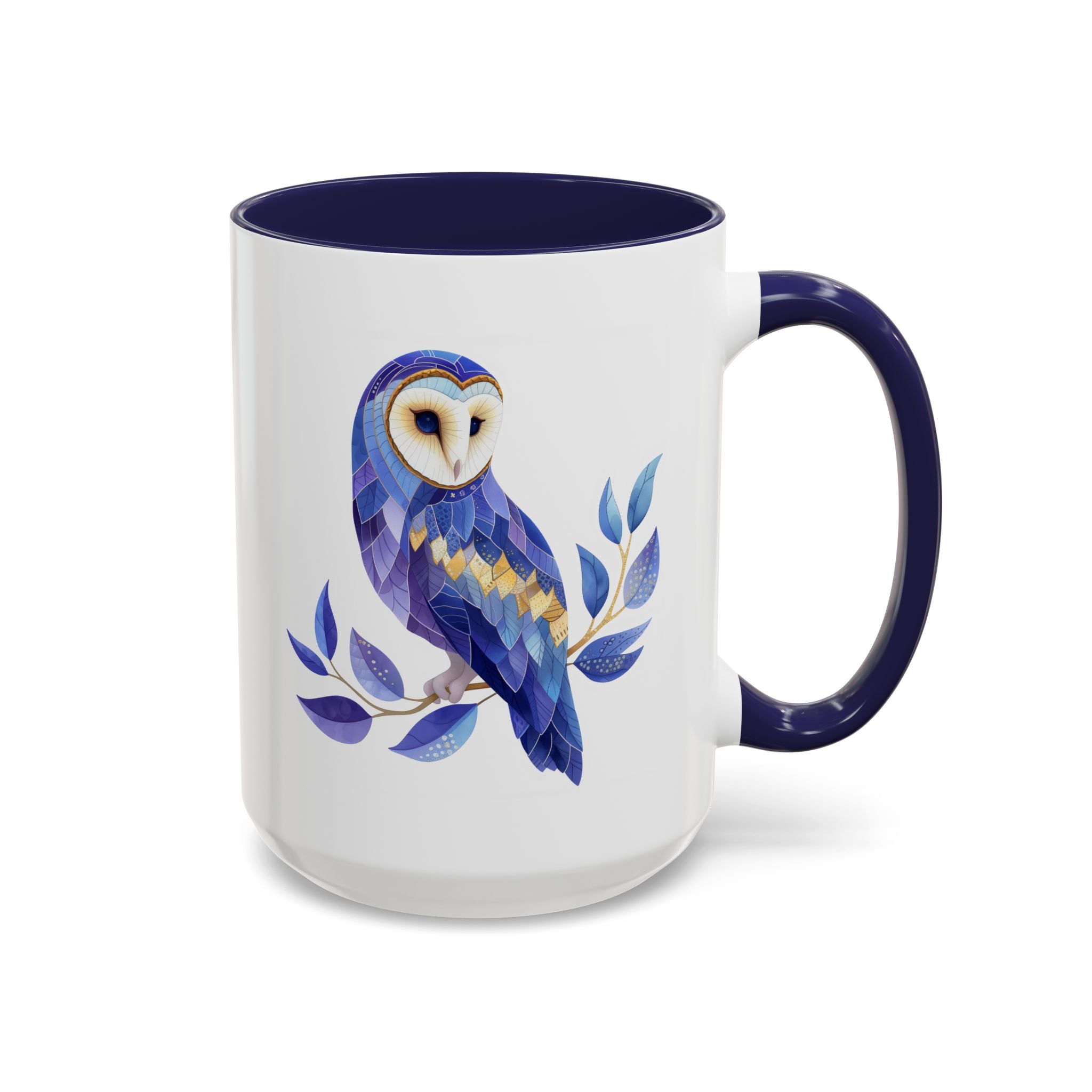 Barn Owl, Watercolor Mug-Mug-Wild Pour