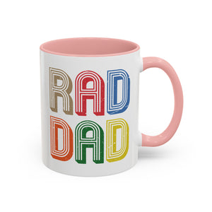 Rad Dad, Father's Day Mug-Mug-Wild Pour