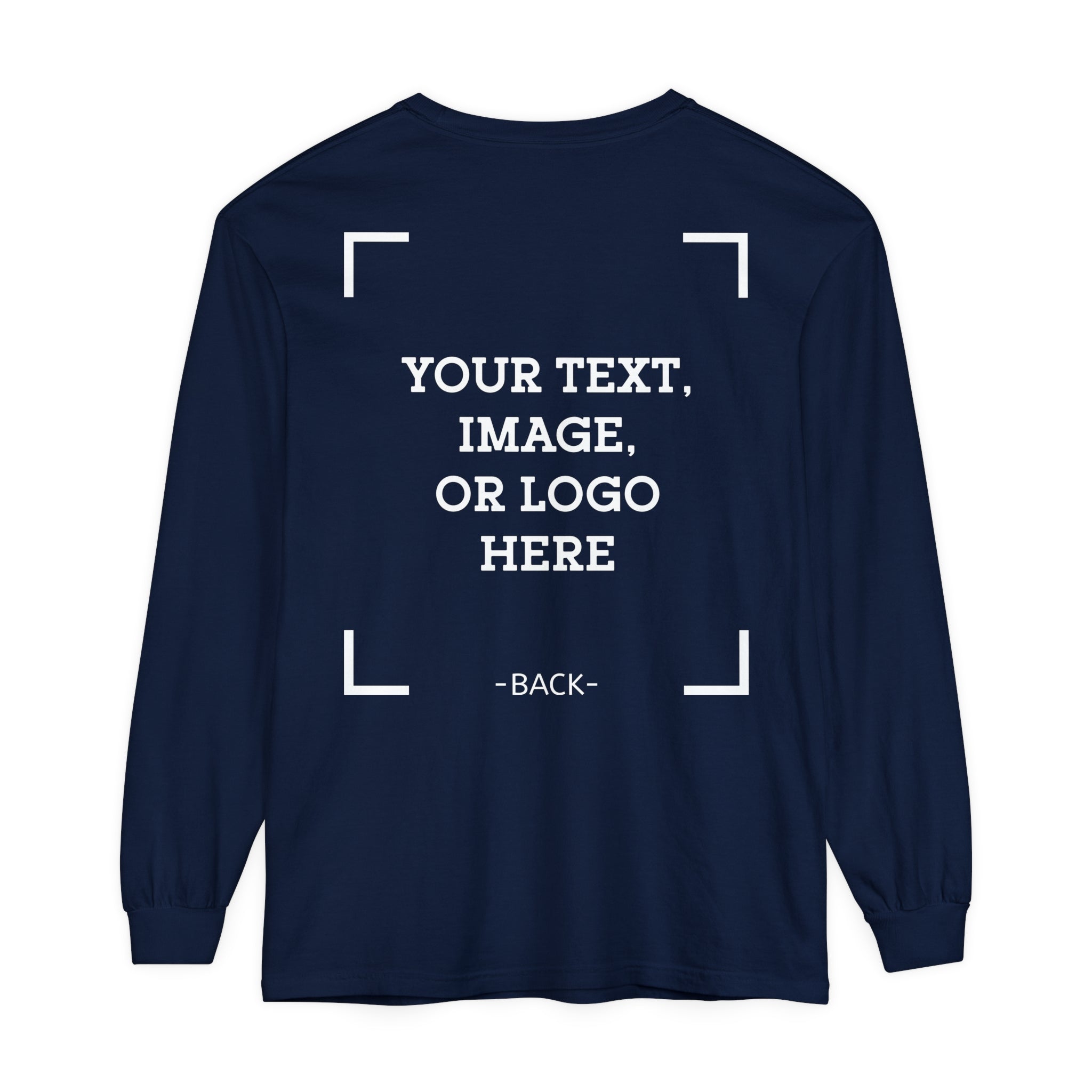 Personalized Long Sleeve Shirt with Custom Print