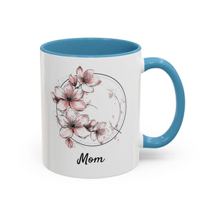 March Sakura (Cherry Blossoms), Personalized Birth Month Mug-Mug-Wild Pour