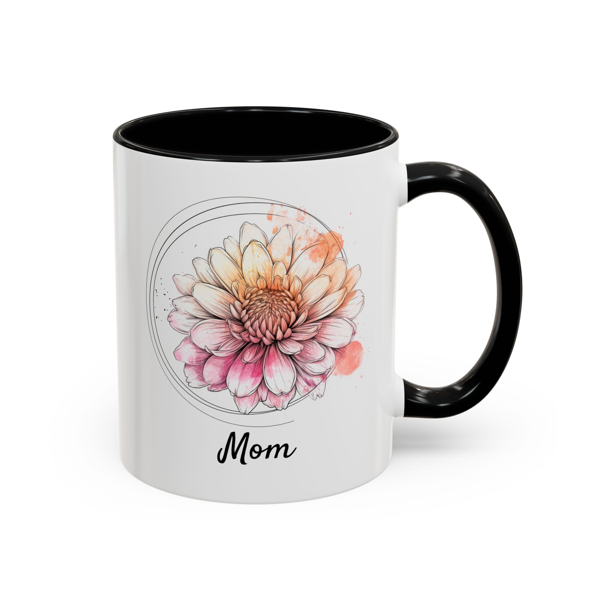 November Chrysanthemum, Personalized Birth Month Mug-Mug-Wild Pour