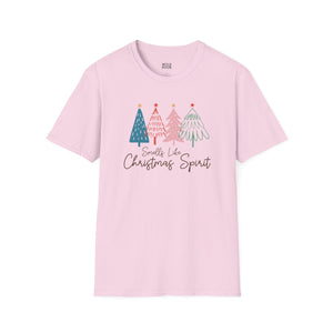 Smells Like Christmas Spirit Tee-Adult Tees-Wild Pour