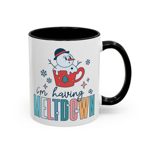 I'm Having a Meltdown, Snowman Mug-Mug-Wild Pour