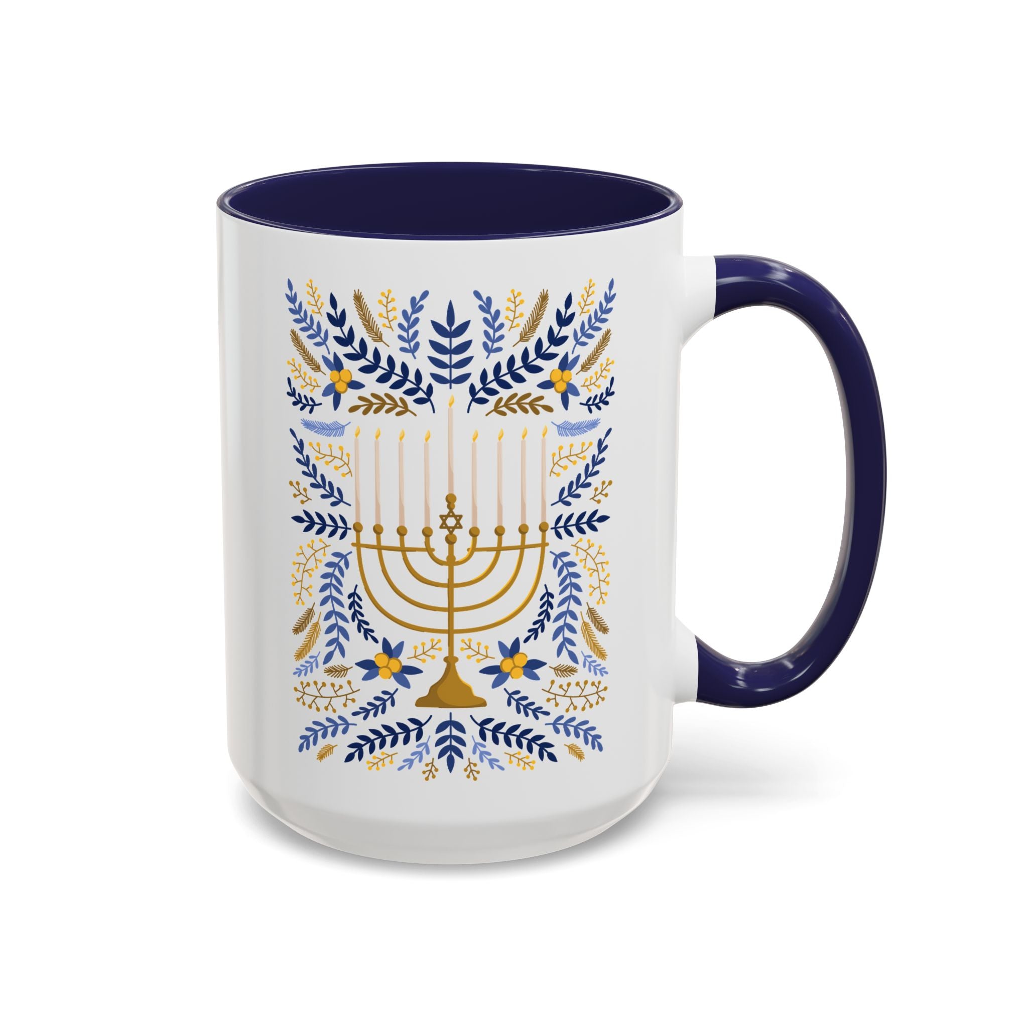 Ornamental Menorah Mug-Mug-Wild Pour