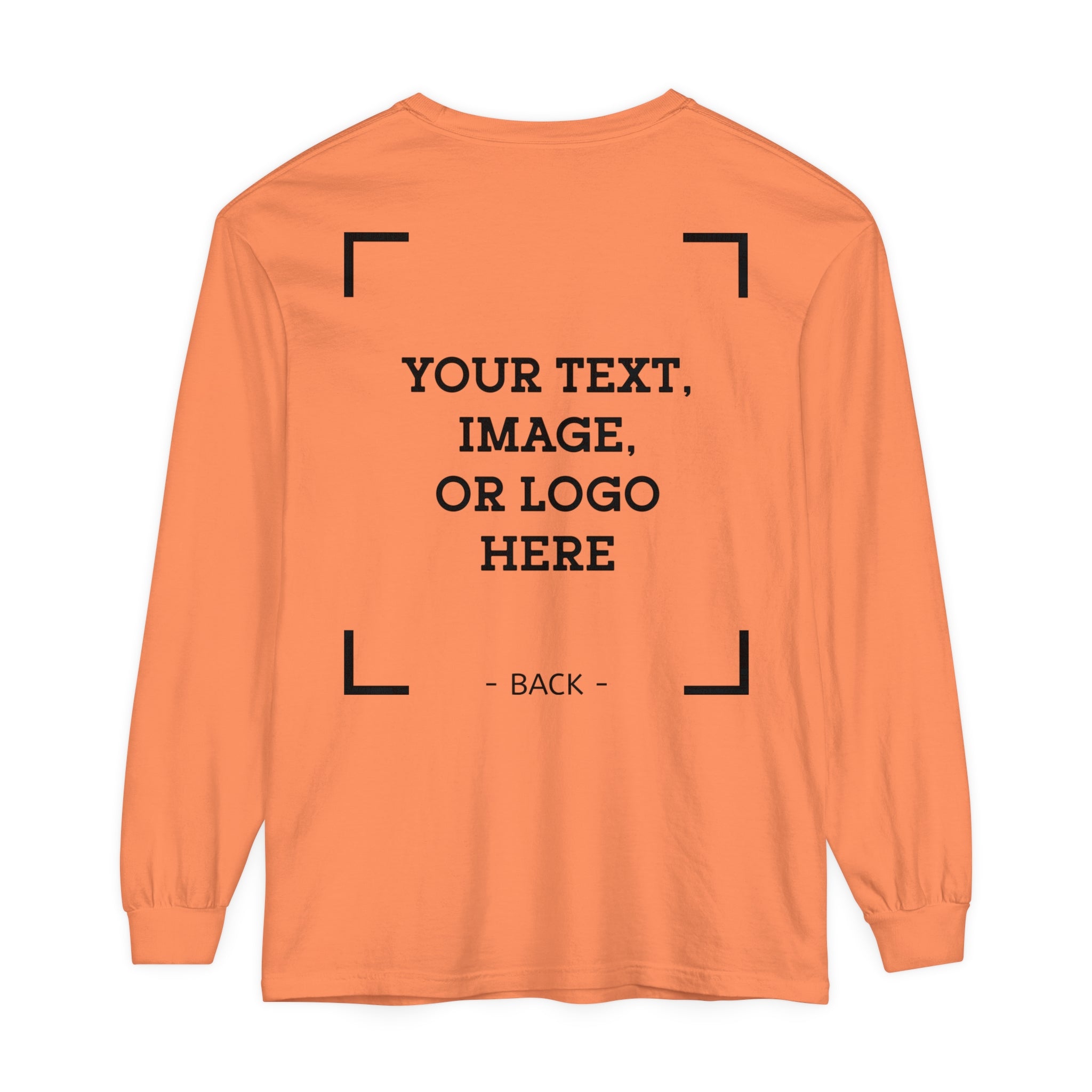 Personalized Long Sleeve Shirt with Custom Print