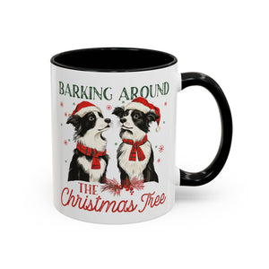 Barking Around the Christmas Tree, Farm Animals Dog Mug-Mug-Wild Pour