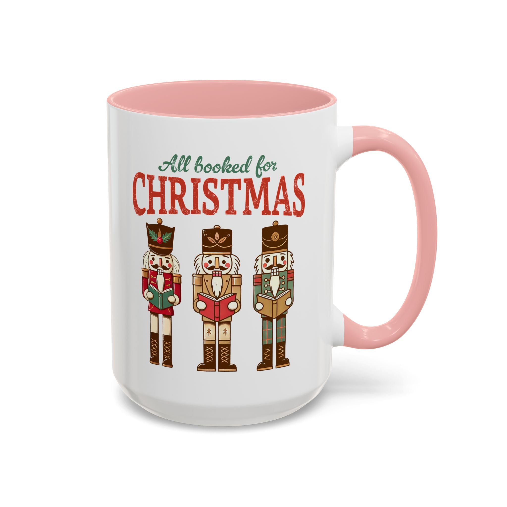 All Booked for Christmas, Nutcrackers and Books Mug-Mug-Wild Pour