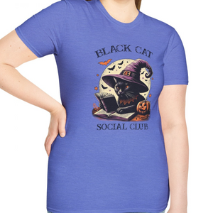 Black Cat Social Club Tee-Adult Tees-Wild Pour