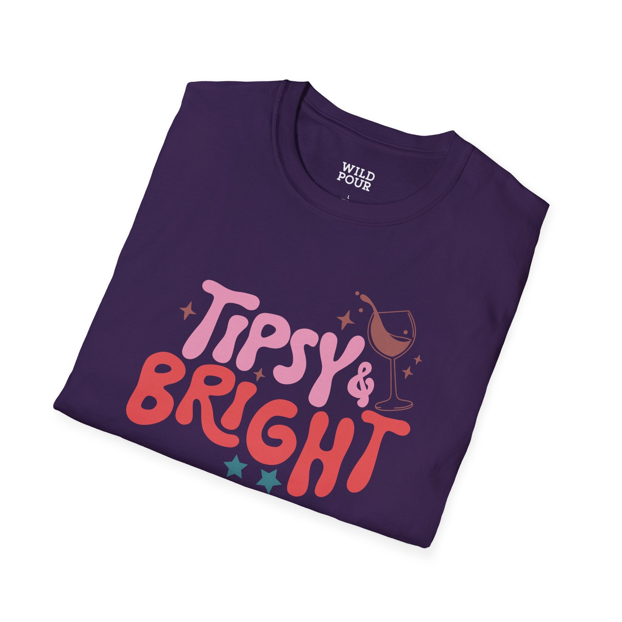 Tipsy and Bright Tee-Adult Tees-Wild Pour