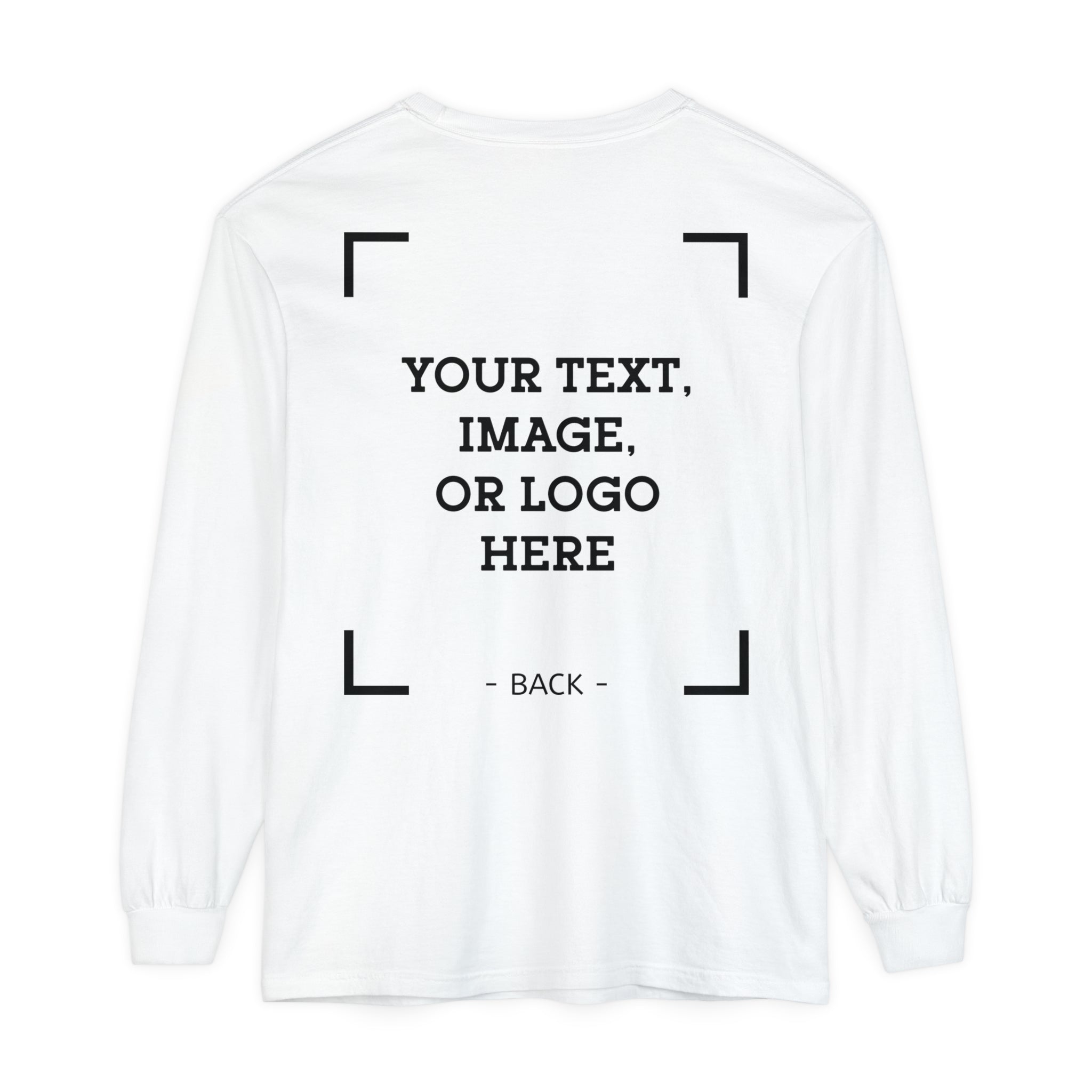 Personalized Long Sleeve Shirt with Custom Print