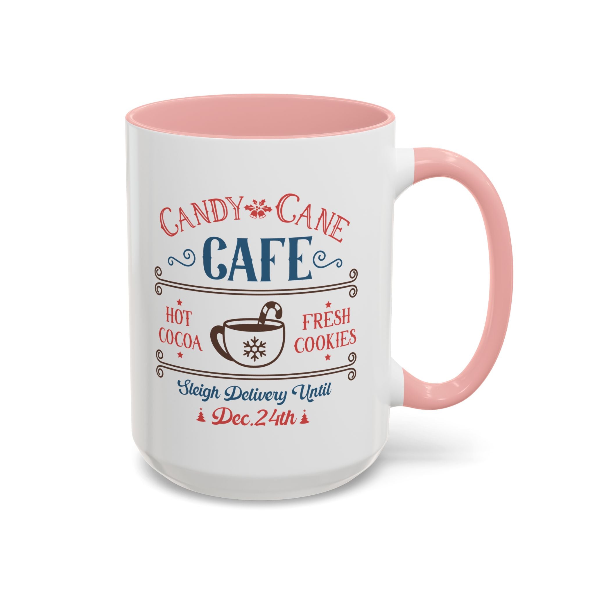 Candy Cane Cafe Mug-Mug-Wild Pour