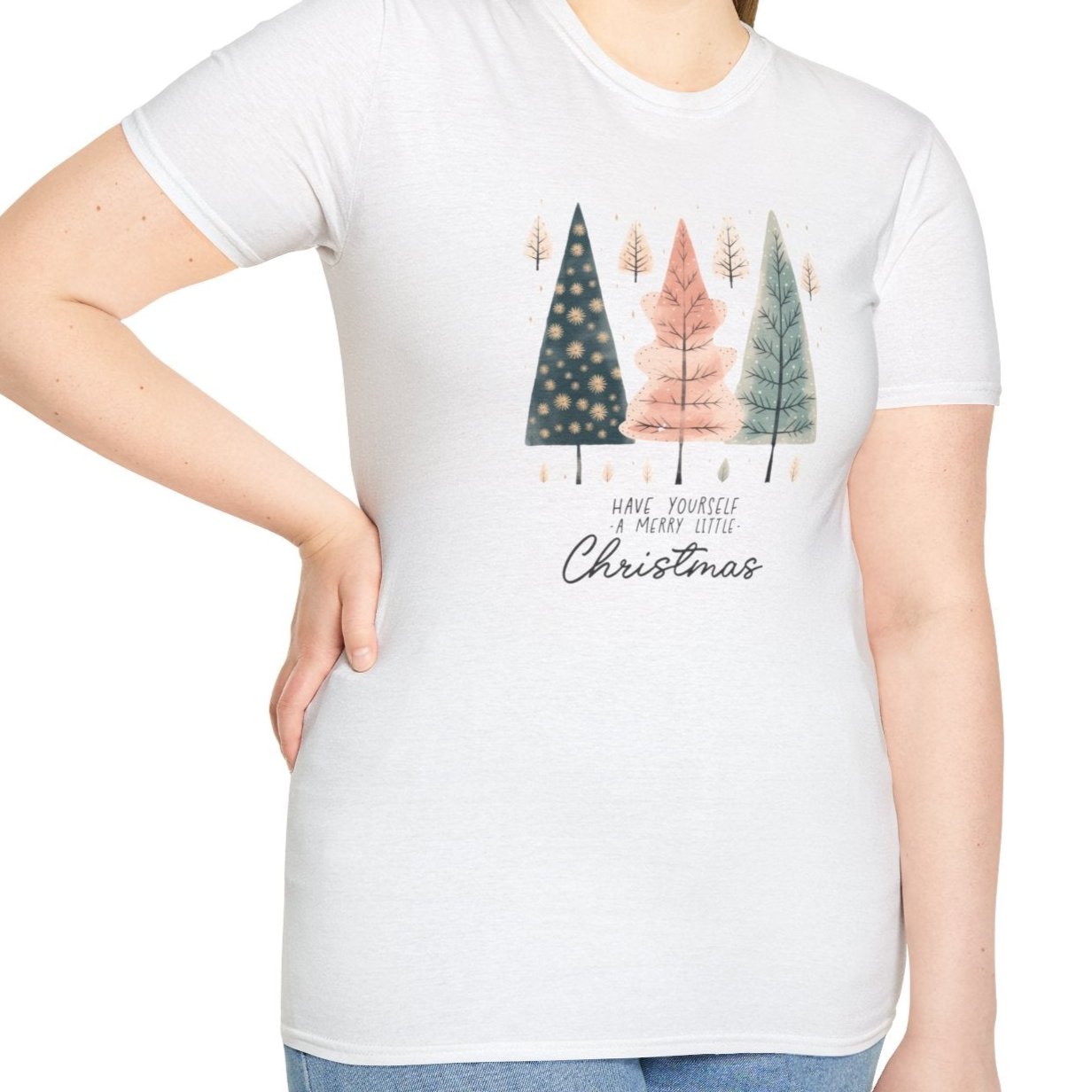 Have Yourself a Merry Little Christmas Tee-Adult Tees-Wild Pour