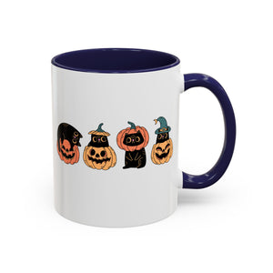 Black Cats and Pumpkins Mug-Mug-Wild Pour