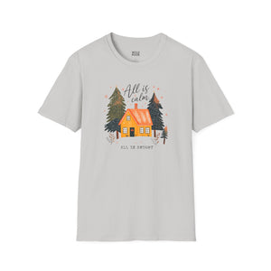 All is Calm, All is Bright Tee-Adult Tees-Wild Pour