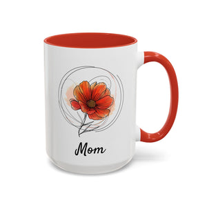 October Marigold, Personalized Birth Month Mug-Mug-Wild Pour