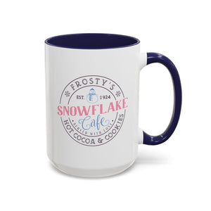 Frosty's Snowflake Cafe, Snowman Mug-Mug-Wild Pour