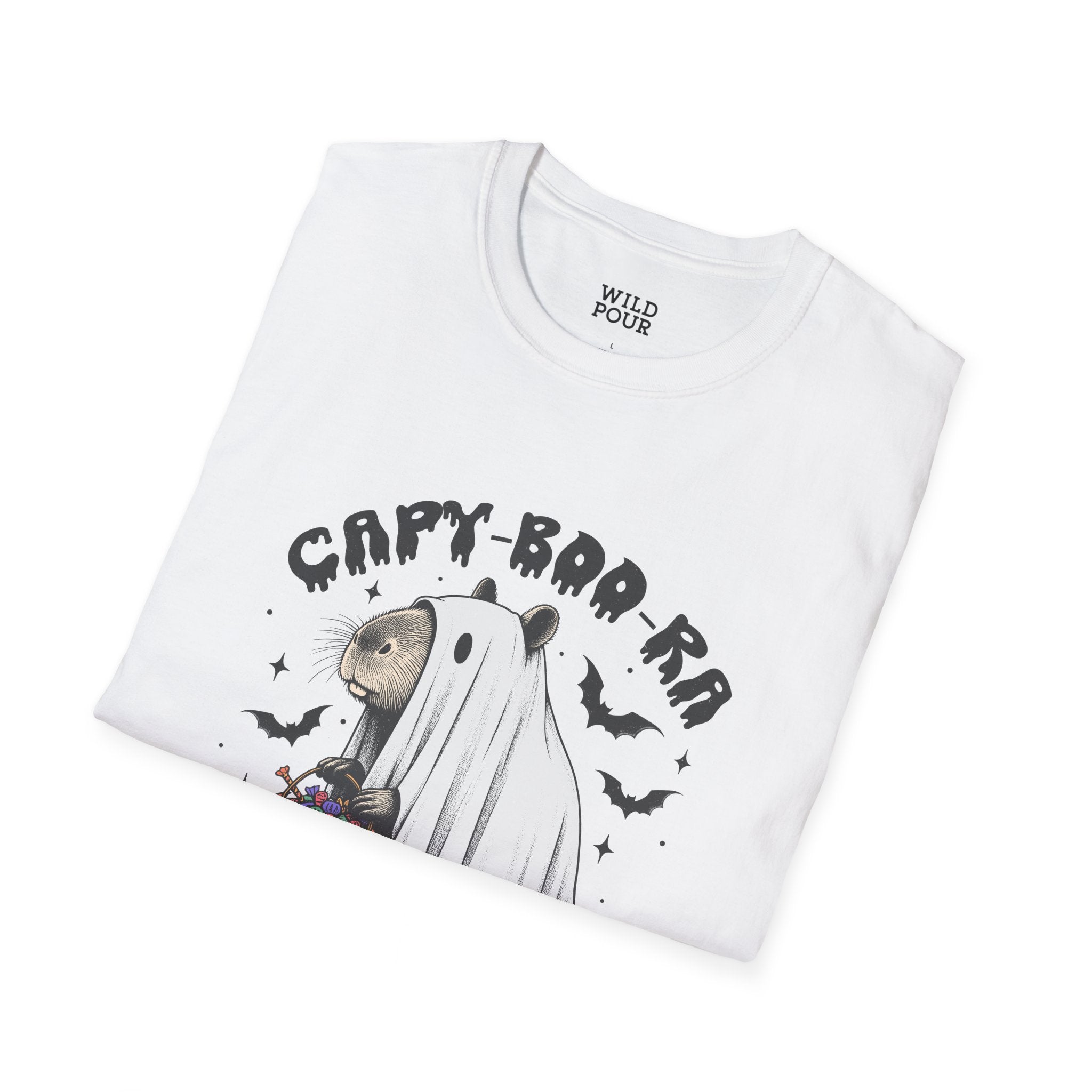 Capy Boo Ra, Capybara Tee-Adult Tees-Wild Pour