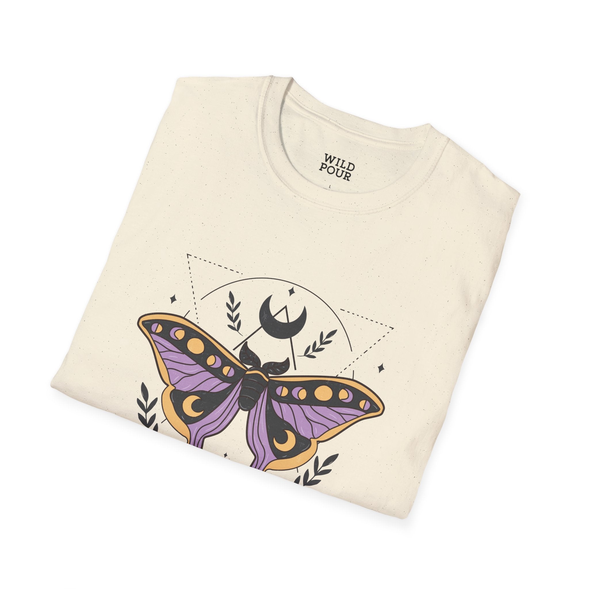 Basic Witch, Moth Tee-Adult Tees-Wild Pour