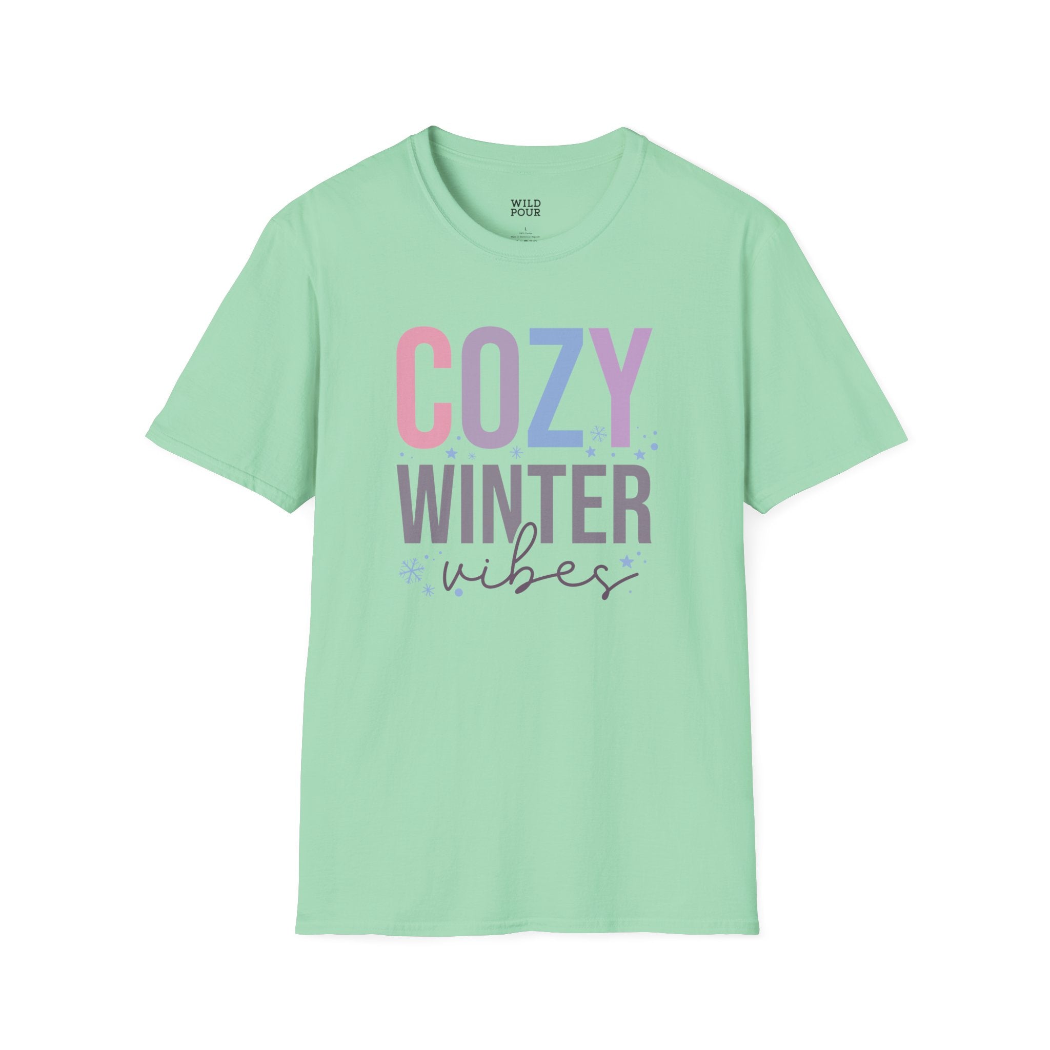 Cozy Winter Vibes Tee-Adult Tees-Wild Pour