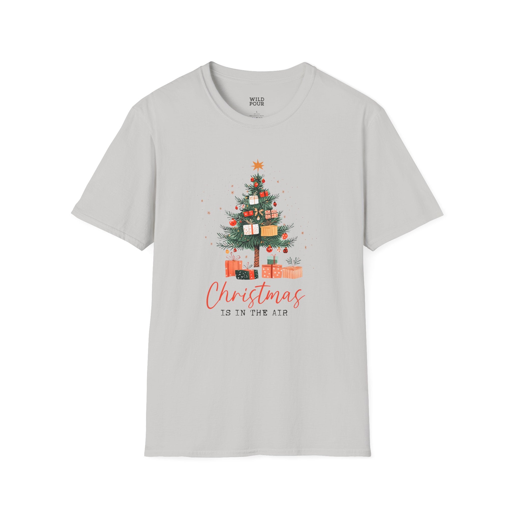 Christmas is in the Air Tee-Adult Tees-Wild Pour