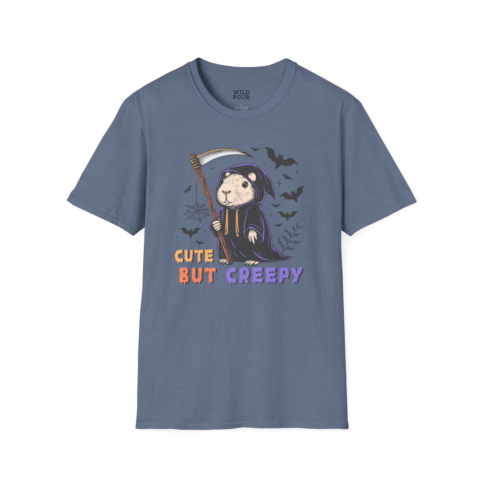 Cute But Creepy, Capybara Tee - Ultra-soft and super comfy, our premium quality unisex tees are perfect for any season.