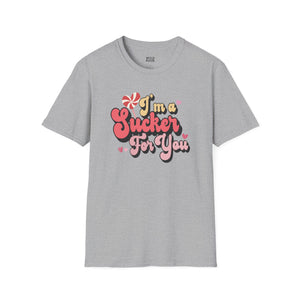 I'm a Sucker for You, Valentine's Day Lollipop | T-Shirt - Ultra-soft and super comfy, our premium midweight unisex sweatshirts are perfect for any season.