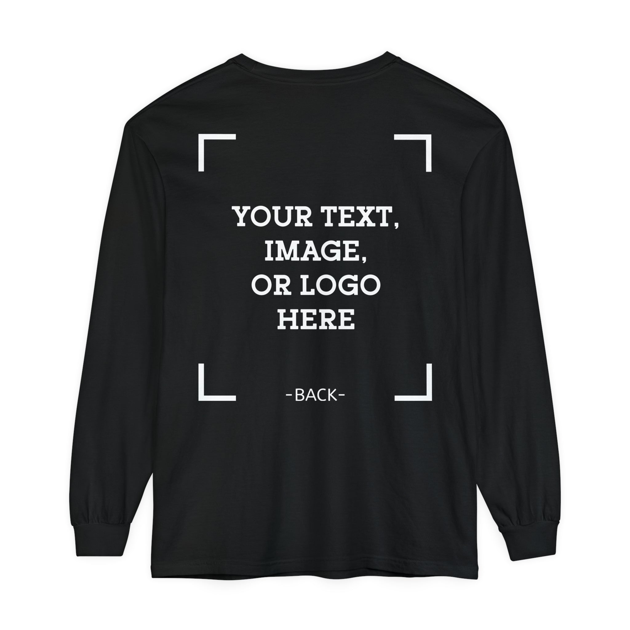 Personalized Long Sleeve Shirt with Custom Print