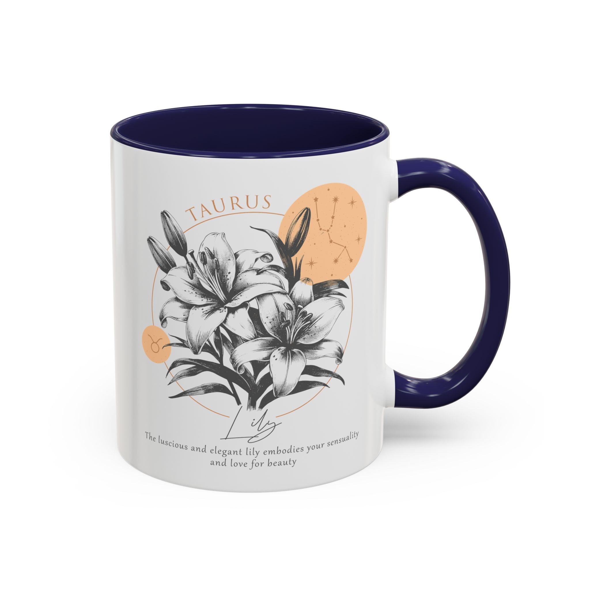 April - May, Lily, Taurus, Zodiac Birth Month Mug-Mug-Wild Pour