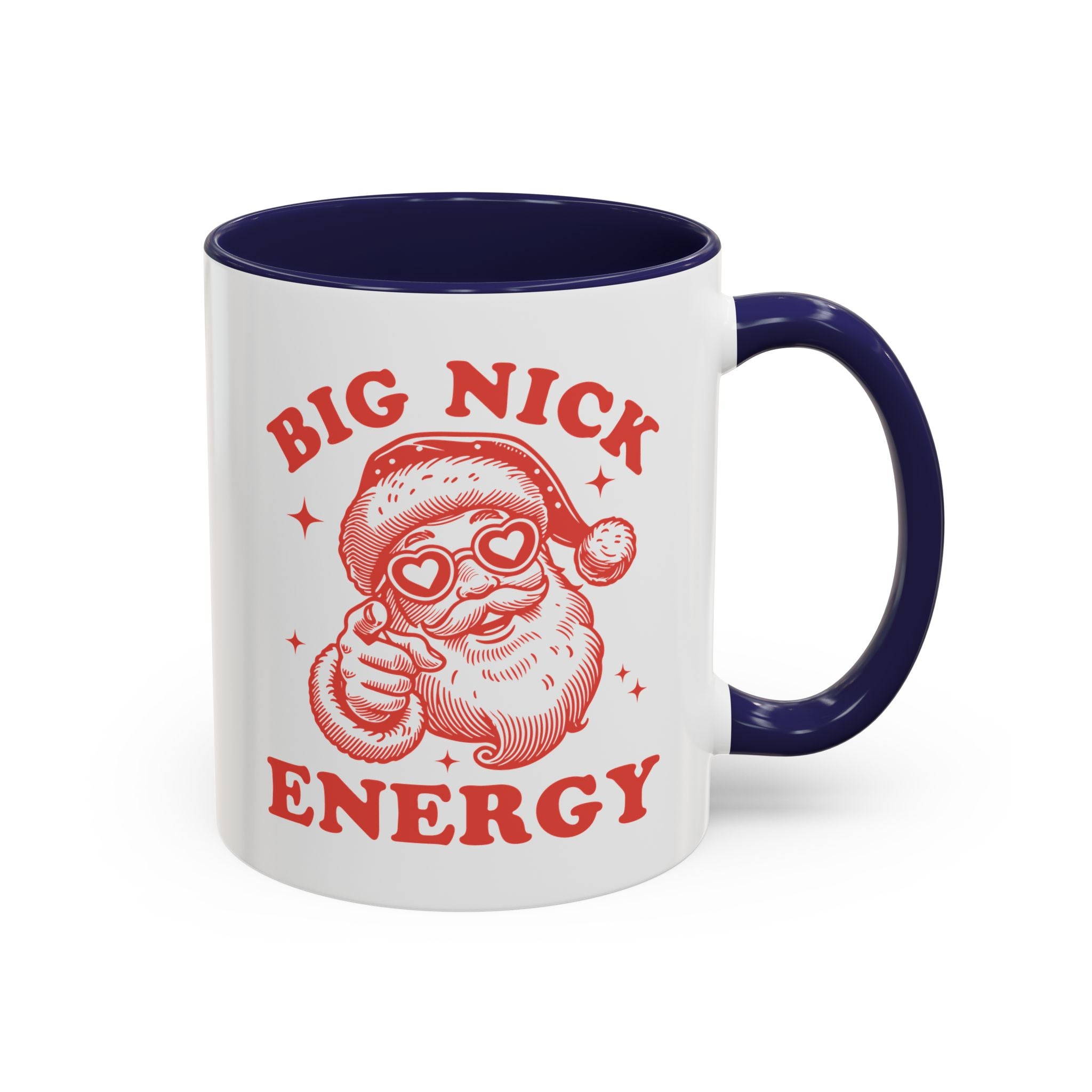 Big Nick Energy, Funny Santa Mug-Mug-Wild Pour