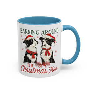 Barking Around the Christmas Tree, Farm Animals Dog Mug-Mug-Wild Pour