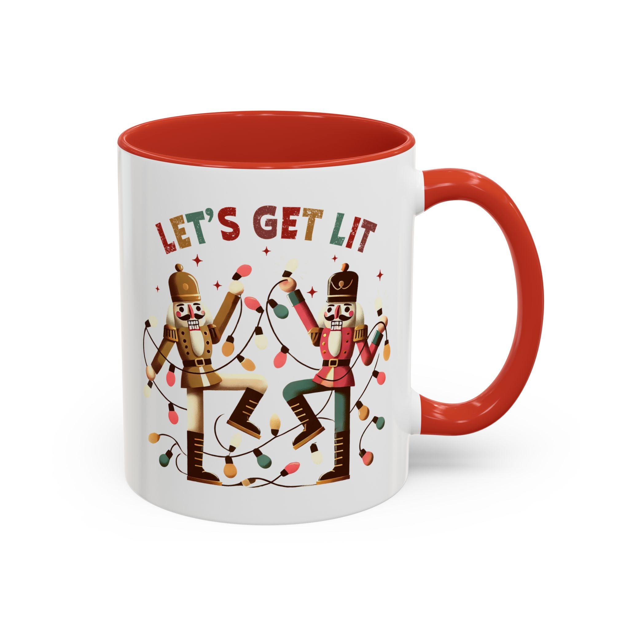 Let's Get Lit, Christmas Nutcracker Mug-Mug-Wild Pour