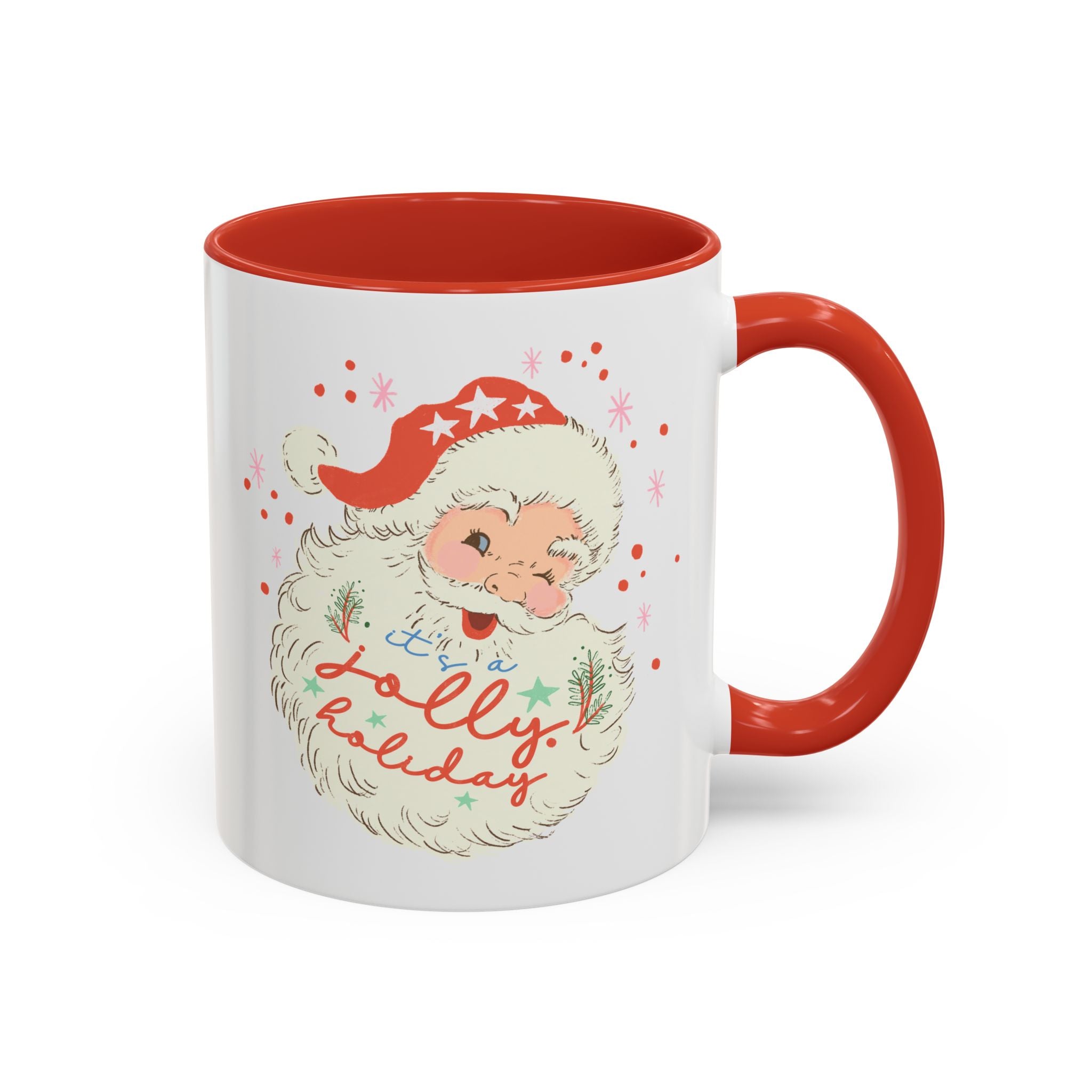 It's a Jolly Holiday, Santa Mug-Mug-Wild Pour