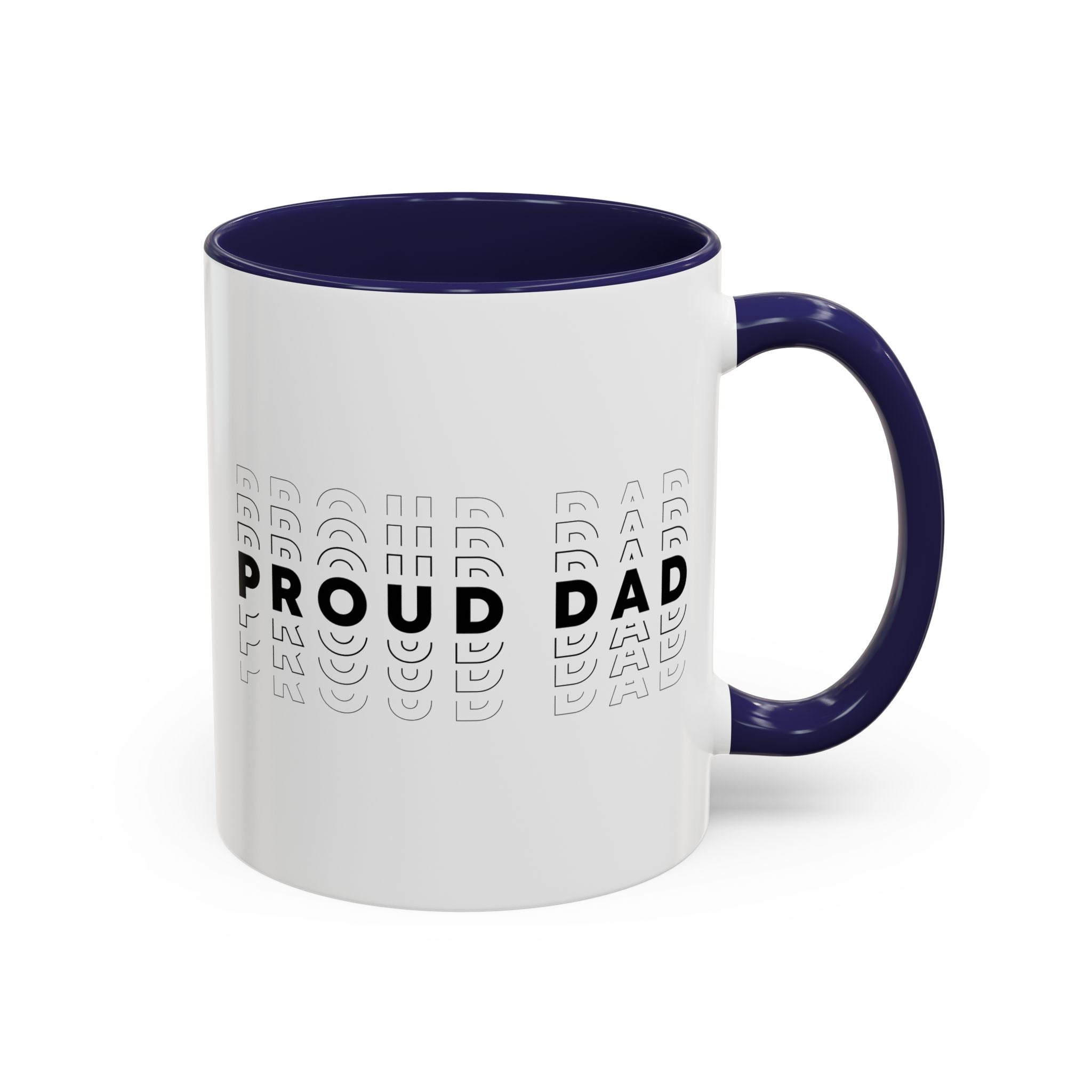 Proud Dad, Faded Text Mug-Mug-Wild Pour