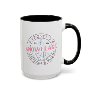 Frosty's Snowflake Cafe, Snowman Mug-Mug-Wild Pour