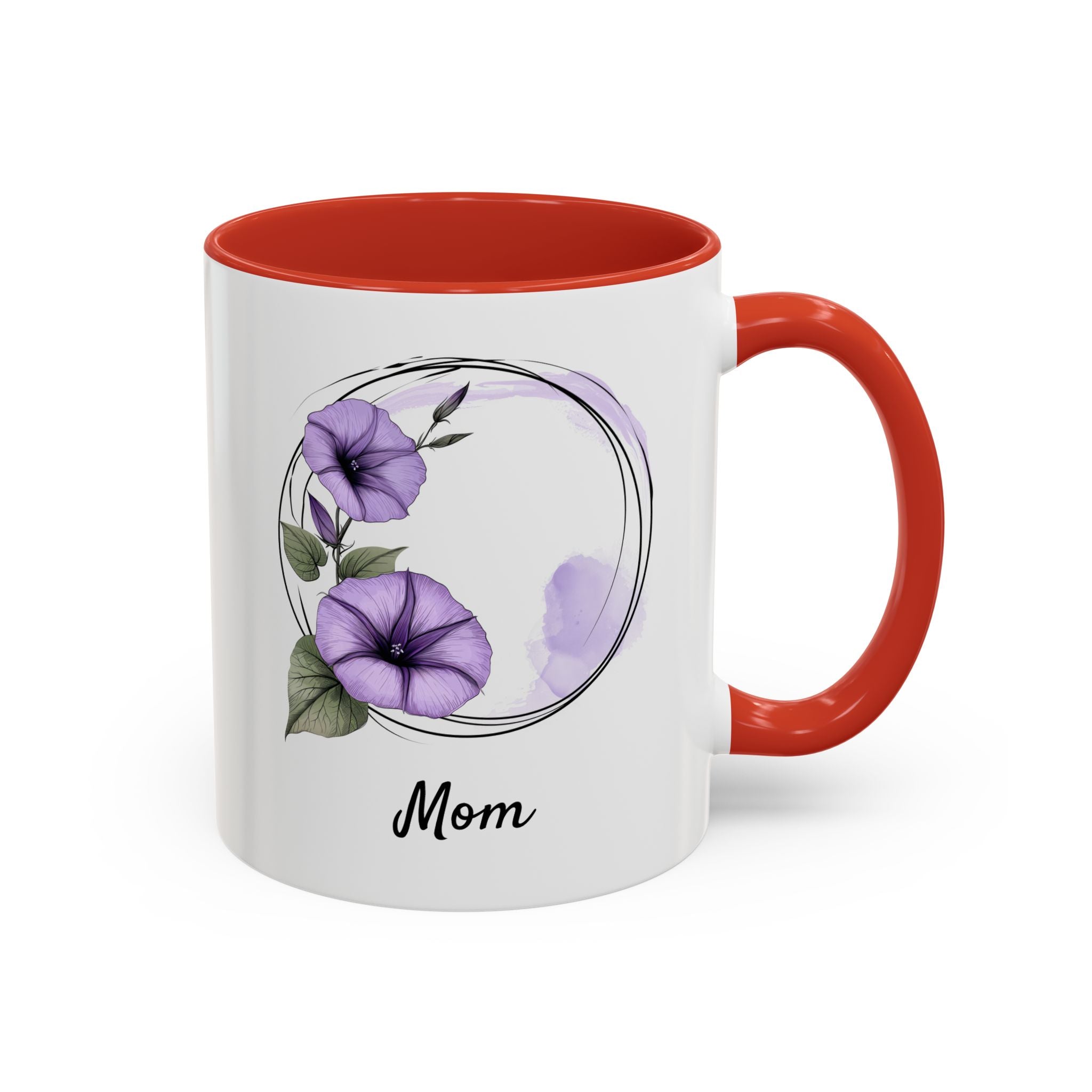 September Morning Glory, Personalized Birth Month Mug-Mug-Wild Pour