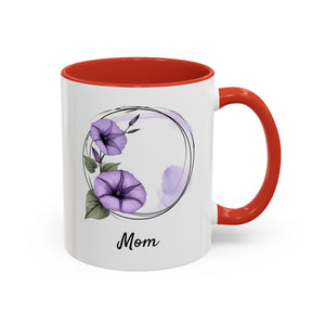 September Morning Glory, Personalized Birth Month Mug-Mug-Wild Pour