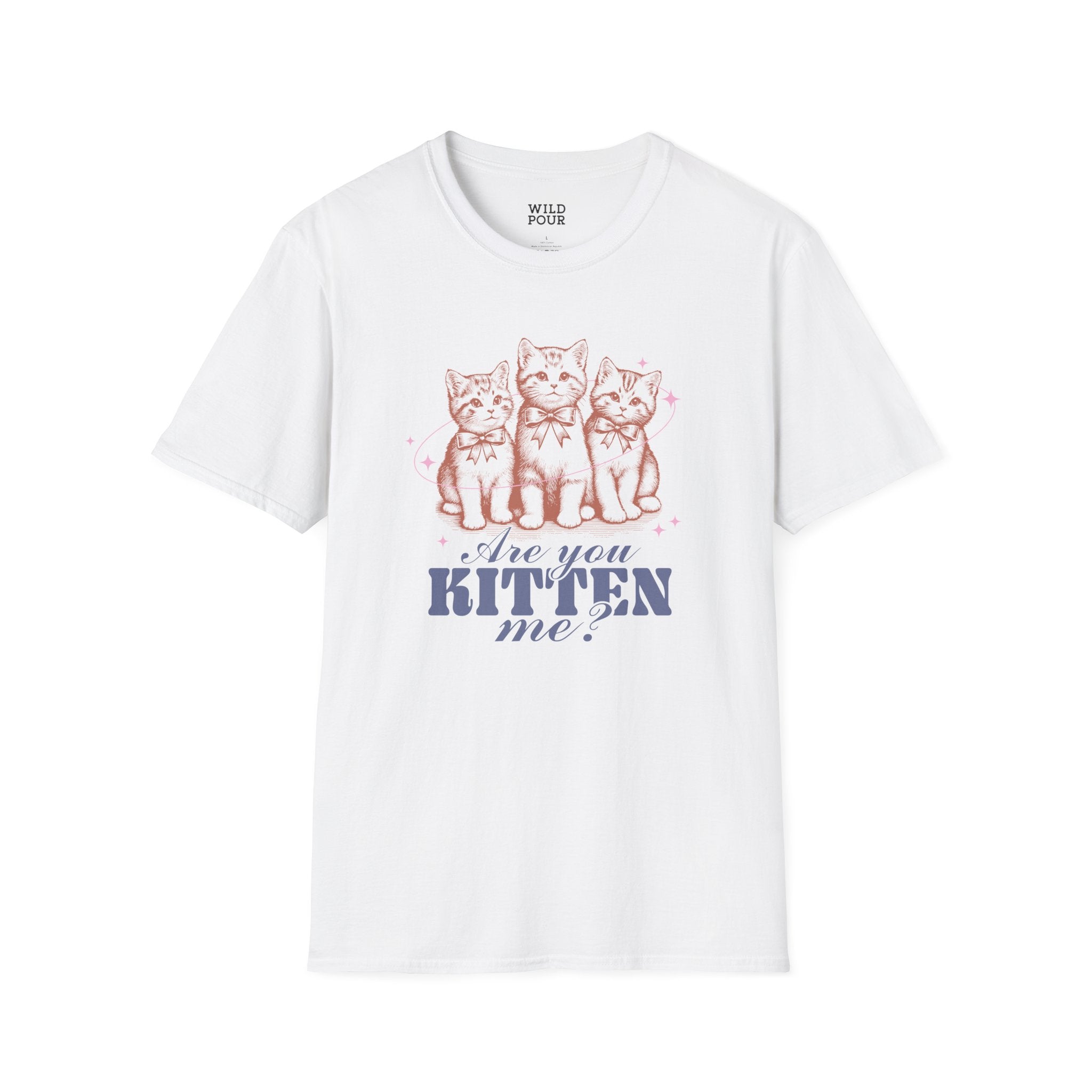 Are You Kitten Me? Cat Tee-Adult Tees-Wild Pour