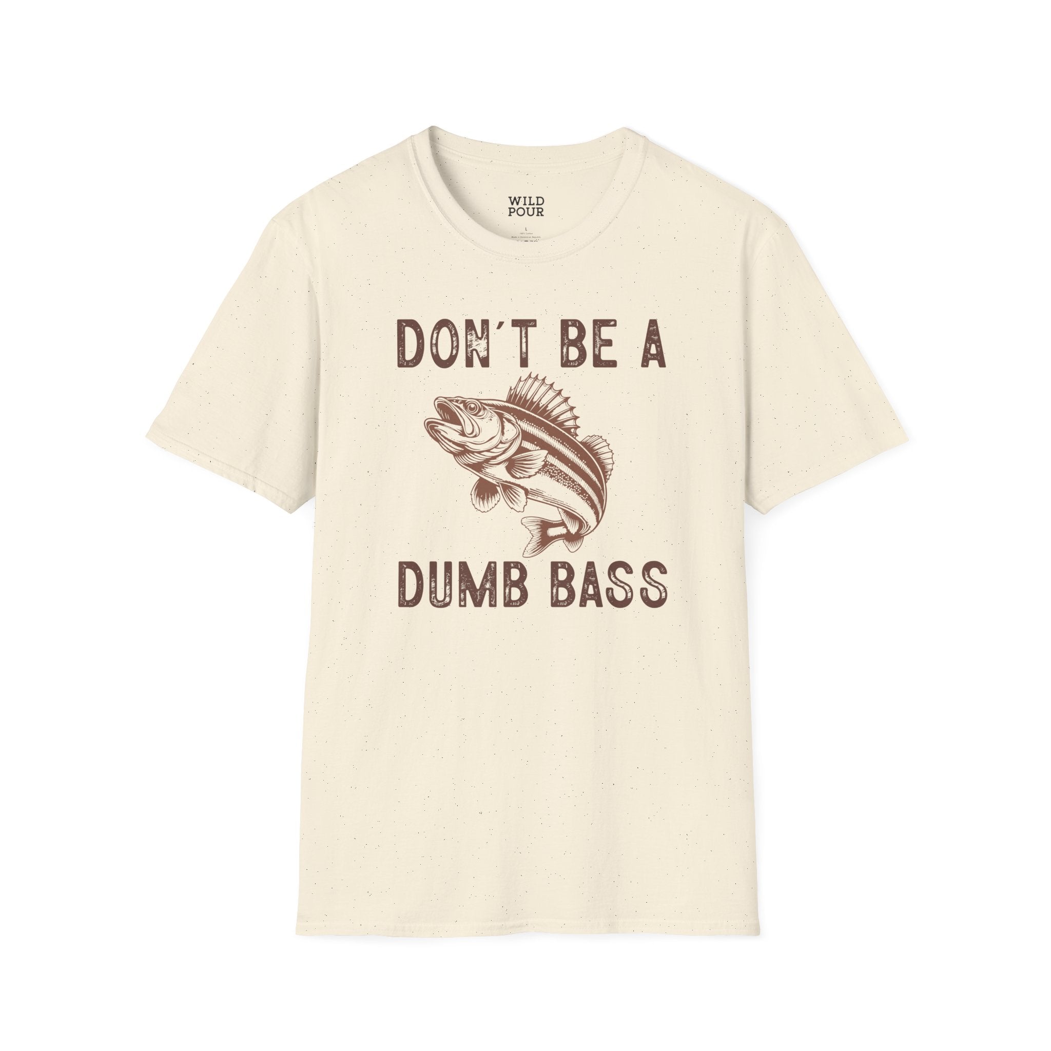 Don't Be a Dumb Bass Tee-Adult Tees-Wild Pour