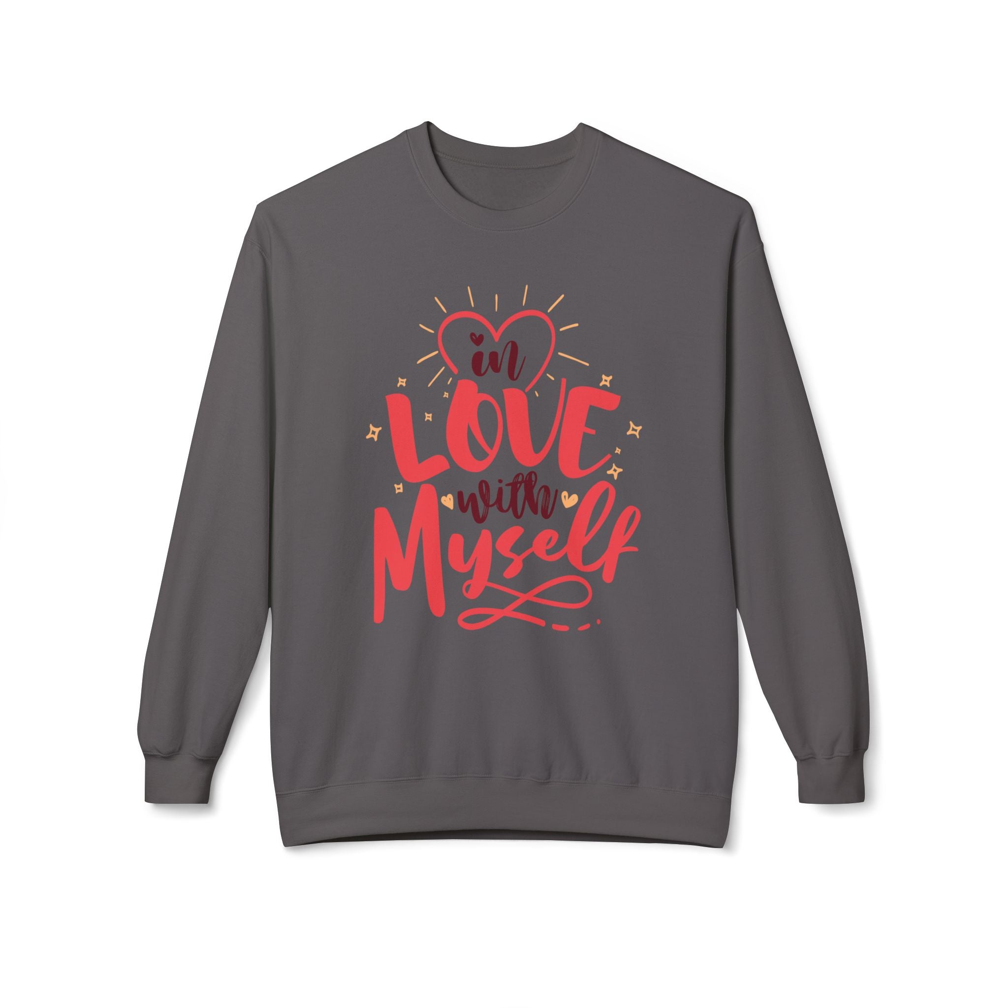 In Love With Myself, Anti-Valentine's Day Sweatshirt - Ultra-soft and super comfy, our premium midweight unisex sweatshirts are perfect for any season.