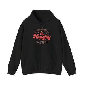 Proud Member of the Naughty List Club Hoodie-Hoodie-Wild Pour