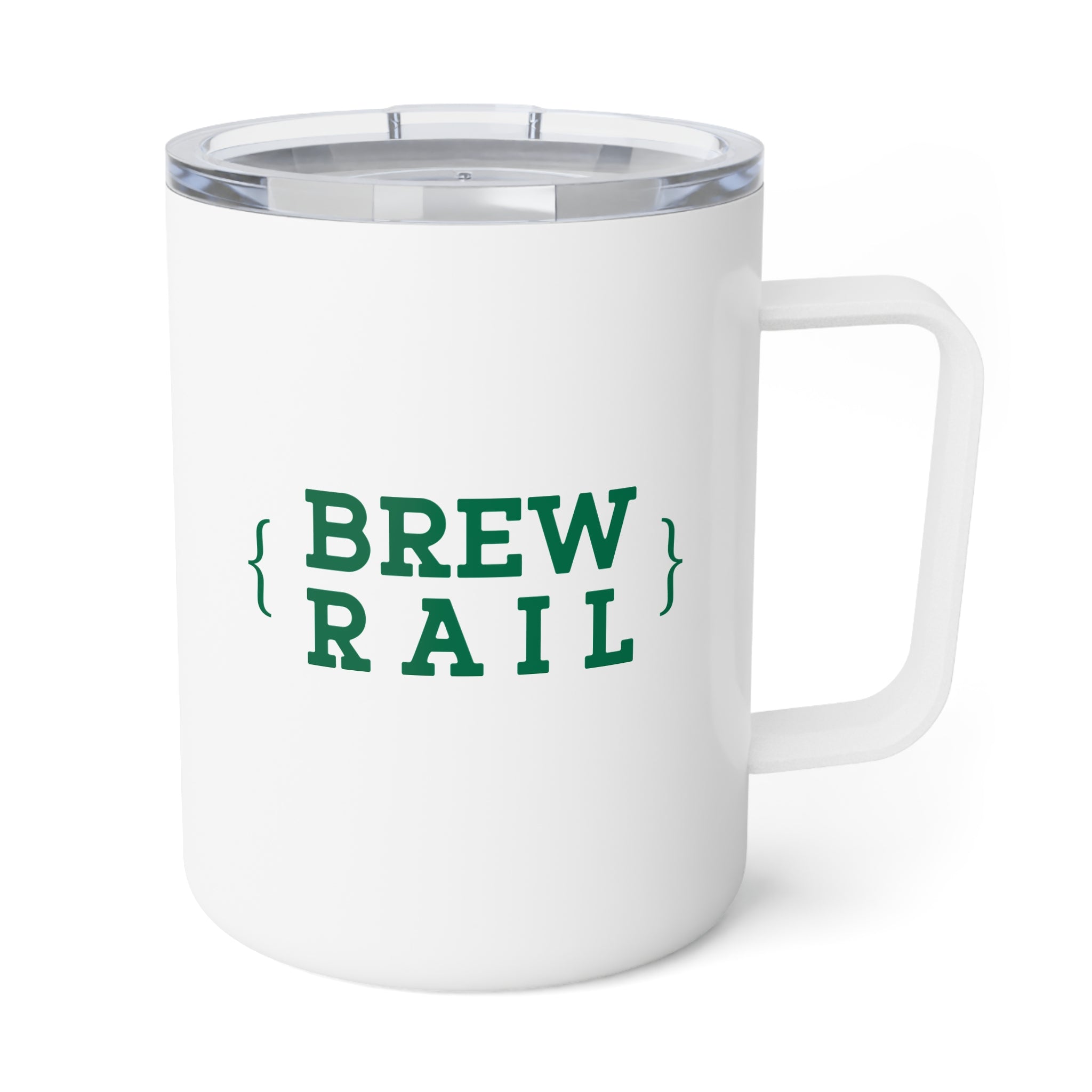 Brew Rail, Serving Coffee & Spite / Insulated Mug