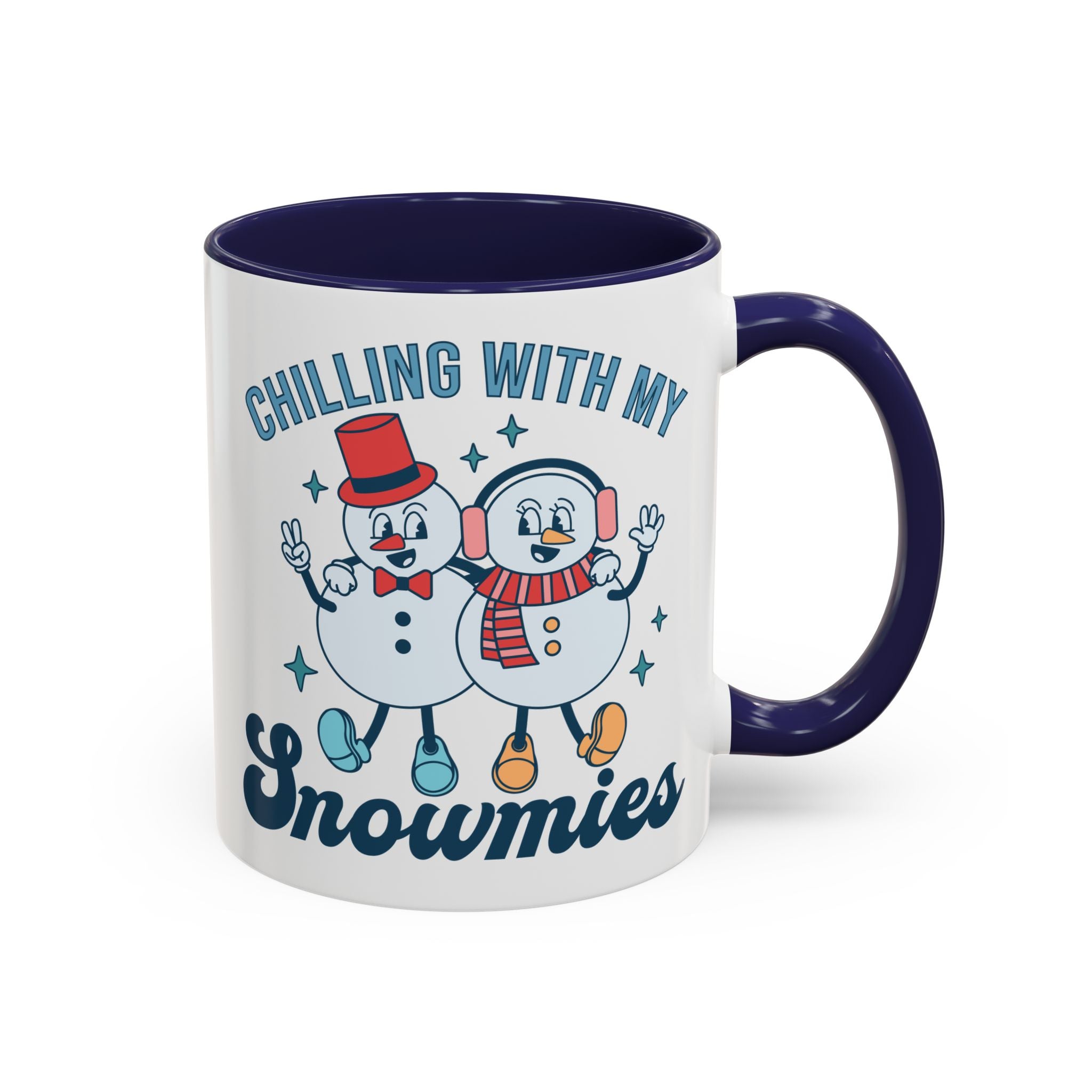 Chilling With My Snowmies Mug-Mug-Wild Pour