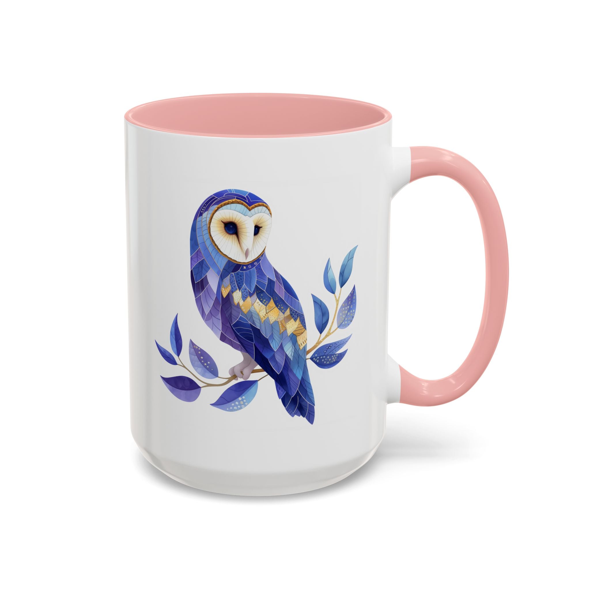 Barn Owl, Watercolor Mug-Mug-Wild Pour