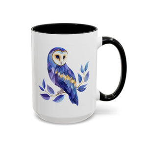 Barn Owl, Watercolor Mug-Mug-Wild Pour