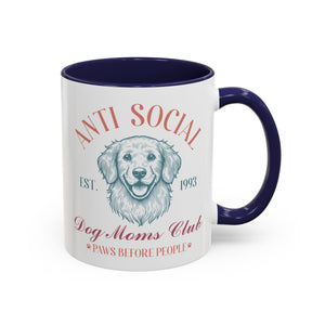 Anti-Social Dog Moms Club, Dog Mug-Mug-Wild Pour